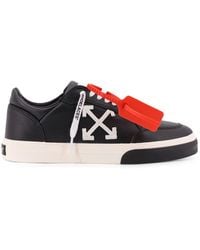 Off-White c/o Virgil Abloh - Vulc Low Leather Low-Top Sneakers - Lyst