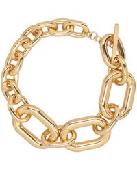 Rabanne - Xl Link Gioielli Oro - Lyst