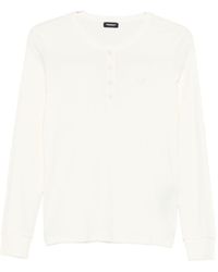Emporio Armani - Cotton Buttoned Long-Sleeve - Lyst