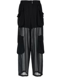 Pinko - Sottocasa Pantaloni Nero-Donna - Lyst