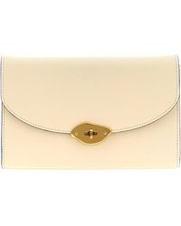 Mulberry - Lana Clutch Bianco-Donna - Lyst