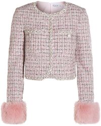 Self-Portrait - Jackets Light And Natural-Donna - Lyst
