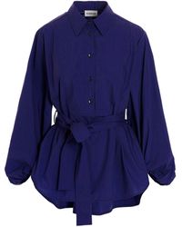 P.A.R.O.S.H. - Belted Shirt - Lyst