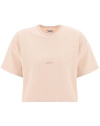 Autry - Boxy T Shirt With Debossed Logo - Lyst