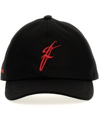 Ferragamo - Logo Embroidery Cap Hats - Lyst