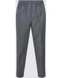 Antonelli - Trousers Blacks And Greys - Lyst