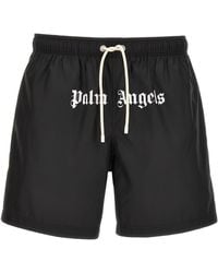 Palm Angels - 'Classic Logo' Swim Shorts - Lyst