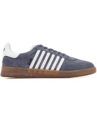 DSquared² - Dsquared Powder Suede Boxer Sneakers - Lyst