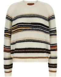 Missoni - Stripes Intarsia Sweater - Lyst