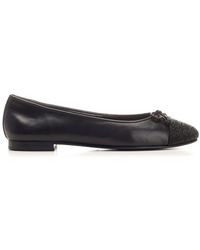 Tory Burch - Micro Crystal Cap-Toe Flats Scarpe Basse - Lyst