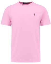 Polo Ralph Lauren - Cotton T-Shirt With Logo Embroidery - Lyst