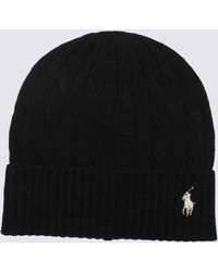 Polo Ralph Lauren - Hats Blacks And Greys-Donna - Lyst