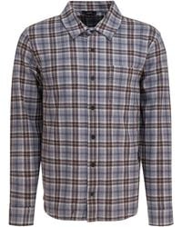 Vince - Plaid Overshirt Jacket - Lyst