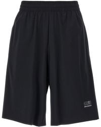 MM6 by Maison Martin Margiela - Bermuda X Salomon Bermuda E Short Nero-Uomo - Lyst