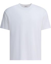AURALEE - Cotton T-shirt T-shirts White - Lyst