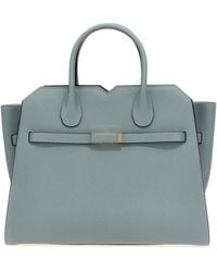 Valextra - Milano Borse A Mano Grigio-Donna - Lyst