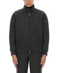 Fendi - FF Logo Bomber Jacket - Lyst