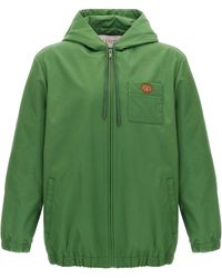 Valentino Garavani - Vlogo Signature Casual Jackets And Parka - Lyst