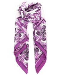 Dolce & Gabbana - 'Maiolica' Print Scarf - Lyst