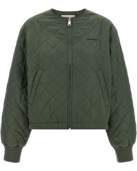 Carhartt - Elma Puffer Jackets Verde-Donna - Lyst