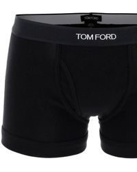 Tom Ford - Cotton Boxer Briefs With Logo Band - Lyst