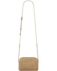Saint Laurent - "Gaby" Clutch Bag With Zipper - Lyst
