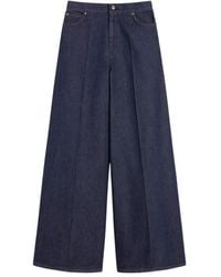 Max Mara - Wide-Leg Denim Jeans - Lyst