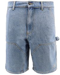 Barrow - Cotton Bermuda Shorts With Back Logo Patch - Lyst