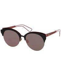Dior Inside Out 1 Sunglasses In Black pink Lyst