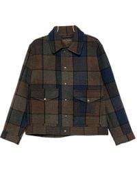 Filson - Mackinaw Checked Wool Jacket - Lyst
