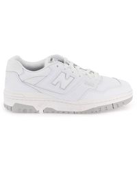 New Balance - 550 sneakers bianche grigie - Lyst