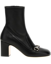Gucci - 'Morsetto' Ankle Boots - Lyst