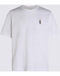 Maison Kitsuné - T-Shirts And Polos Light And Natural-Uomo - Lyst