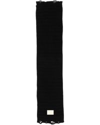 MM6 by Maison Martin Margiela - Wool Scarf-Donna - Lyst