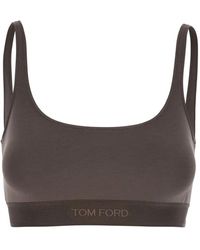 Tom Ford - Signature Stretch Bralette With Elasticated Band - Lyst