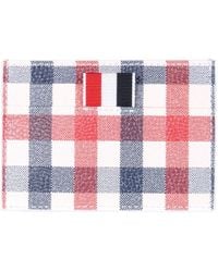 Thom Browne - Card Holder With Logo - Lyst