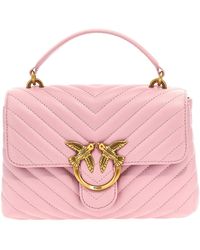Pinko - Mini Lady Love Bag Puff Borse A Tracolla Viola - Lyst