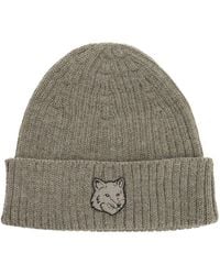 Maison Kitsuné - Wool Hat Hats - Lyst