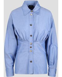 Etro - Oxford cotton shirt - Lyst