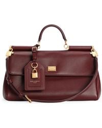 Dolce & Gabbana - My Sicily Leather Shoulder Bag - Lyst