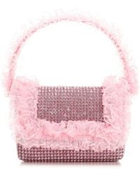 SELF PORTRAIT RESIDENCY - Embellished Hand Bag Handbags Rose - Lyst