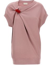 Dries Van Noten - Hatties Bis Felpe Rosa-Donna - Lyst