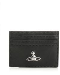 Vivienne Westwood - Leather Card Holder Small Leather Goods - Lyst