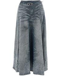 DIESEL - De-Annet-Fsh Skirts Light - Lyst