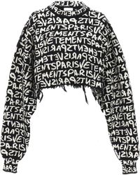 Vetements - 'Graffiti Monogram' Sweater - Lyst