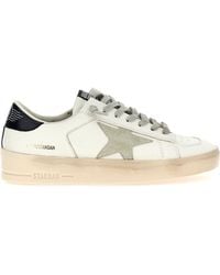 Golden Goose - Stardan Sneakers Bianco/Nero - Lyst