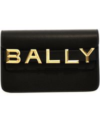Bally - Logo Shoulder Strap Crossbody Bags - Lyst