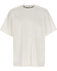 The North Face - Zumu T Shirt Bianco/Nero-Uomo - Lyst