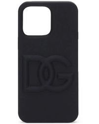 Dolce & Gabbana - Embossed Logo Silicone iPhone Case - Lyst