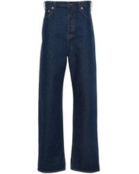 Gucci - Wide-Leg Denim Cotton Jeans - Lyst